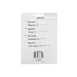 Bordsklämma 4-pack rostfritt stål