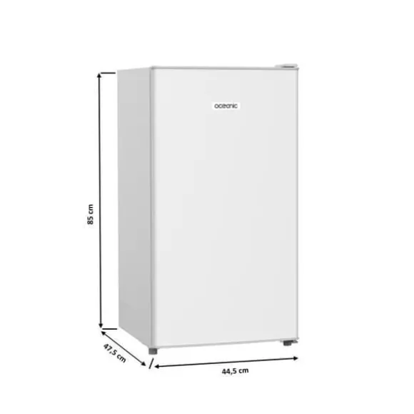 Bordskylskåp - OCEANIC - 90L - 37dB - Klass E - L44,5 x D47,5 x H85 cm - Vit