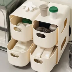 Bordslåda för bordslåda Multifunktionell förvaringslåda med stor kapacitet för hemmets sovsal