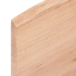 Bordsskiva ljusbrun 40x30x2 cm behandlad massiv ek