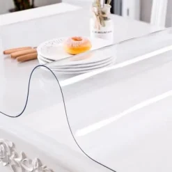 Bordsskydd, 106,7x182,8 cm, Transparent, PVC