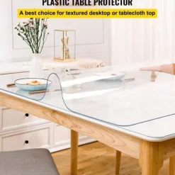 Bordsskydd, 106,7x182,8 cm, Transparent, PVC