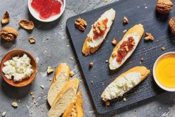 Borner Cheesemaker & Multimaker med fräscht lock, sikt salladsskål serveringsskål, gör din egen färskost hemma grön