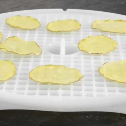 Borner Crispymaker set om 2, veganchips, grönsakschips, mikrovågschips, fettfria chips, morotschips, äppelchips