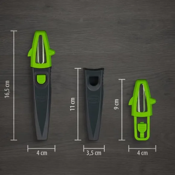 Borner Multi Peeler - pendelskalare - juliennetillbehör för grönsaksnudlar - set om 3