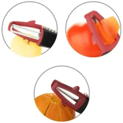 Borner Multi Peeler - pendelskalare - juliennetillbehör för grönsaksnudlar - set om 3