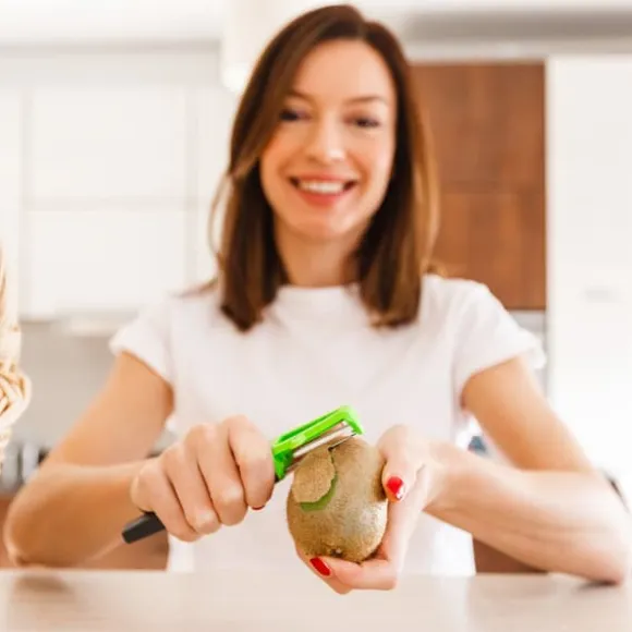 Borner Multi Peeler - pendelskalare - juliennetillbehör för grönsaksnudlar - set om 3