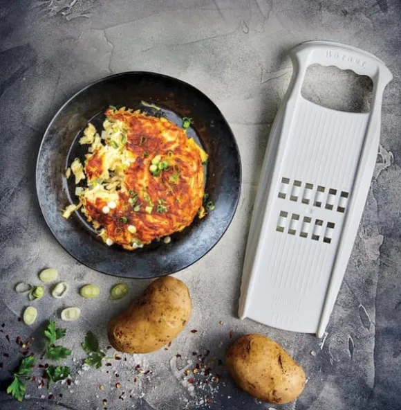 Borner Rösti PowerLine rivjärn schweizisk Rösti grönsaksskärare grönsaksriv kökshjälp potatisskärare