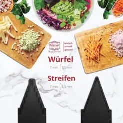 Borner V6 ExclusiveLine grönsaksskärare i rostfritt stål | rivjärn