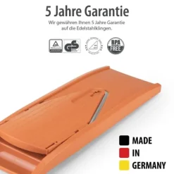 Borner V1 grönsaksskärare startset, potatisskärare, gurkskärare, grönsaksskärare, köksrivjärn, pommes fritesskivare, fruktrivjärn, kålskärare