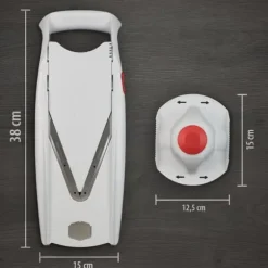 Borner V5 gurkskivare grundsats V-skärare grönsaksskivare potatisskivare rivjärn tomatskivare lökskärare