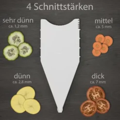 Borner V5 gurkskivare grundsats V-skärare grönsaksskivare potatisskivare rivjärn tomatskivare lökskärare