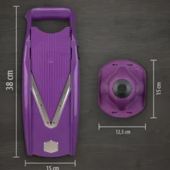 Borner V5 gurkskivare grundsats V-skärare grönsaksskivare potatisskivare rivjärn tomatskivare lökskärare
