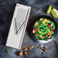 Borner V3 köksskärare med hållare & multibox rivjärn, potatisskivare