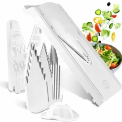 Borner V3 köksskärare med hållare & multibox rivjärn, potatisskivare