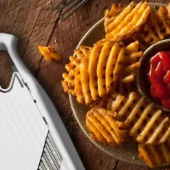 Borner Wave Waffle PowerLine grönsaksskärare - BPA-fri vågskärare våffelskärare grönsaksskärare grönsaksskärare