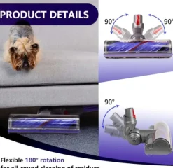 Borsthuvud för Dyson V12 Detect Slim Dammsugare