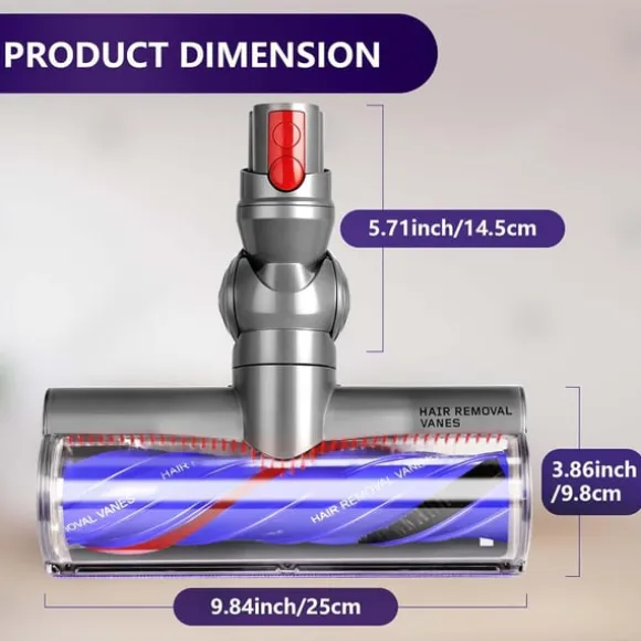 Borsthuvud för Dyson V12 Detect Slim Dammsugare