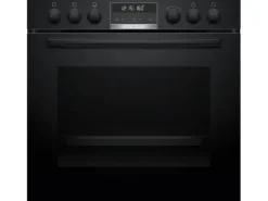 Bosch HEG578BB4 + NIF645CB5E, Induktionshäll med zon, 4 zone(s), Glass-keramisk, Svart, Röra, 58,3 cm