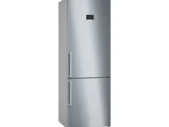 Bosch Serie | 4 KGN497ICT - Kylskåp/frys - bottenfrysskåp - bredd: 70 cm - djup: 66.7 cm - höjd: 203 cm - 440 liter - Klass C - antifingeravtrycksstå | CDON