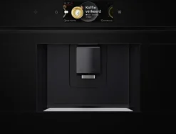 Bosch Series | 8 CTL7181B0 - Automatisk kaffekokare - inbyggd med mjölkskummare - 19 bar - svart