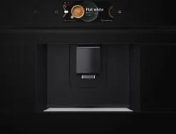 Bosch Series | 8 CTL7181B0 - Automatisk kaffekokare - inbyggd med mjölkskummare - 19 bar - svart