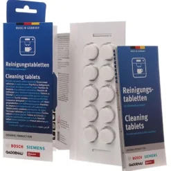 Bosch Siemens Rengöringstabletter kaffemaskin 10-pack