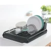 Brabantia - Dish rack - 49.2 x 38.6 x 14.2 cm - mörkgrå