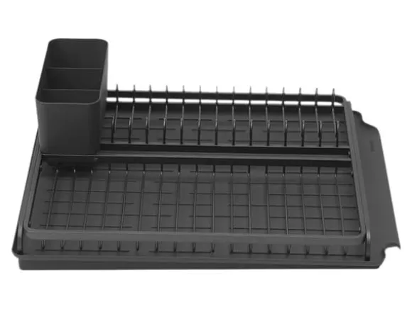 Brabantia - Dish rack - 49.2 x 38.6 x 14.2 cm - mörkgrå