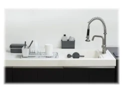 Brabantia Sink Side - Dish rack - 46.3 x 20 x 12.6 cm - ljusgrå