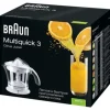 Braun Citromatic MPZ 9 - Citruspress - 1 liter - 20 W - vit