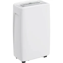 Bärbar Avfuktare, 12L/dag Kapacitet, 4 Läge, 2 Hastigheter,Vit