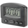 Bärbar Digital Klocka Nedräkningstimer Stor LCD-Display Köksanvändning (Svart