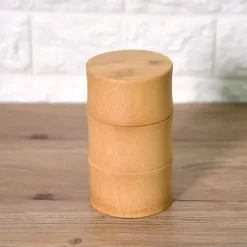 Bärbar Förvaringslåda för Te i Bambu (M)