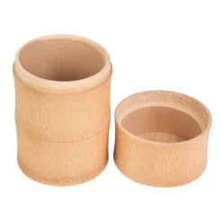 Bärbar Förvaringslåda för Te i Bambu (M)