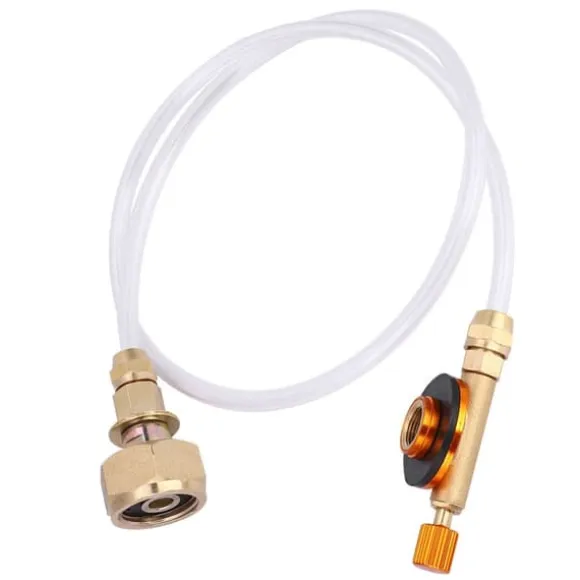 Bärbar gastankomvandlare för utomhuscamping och picknickspis