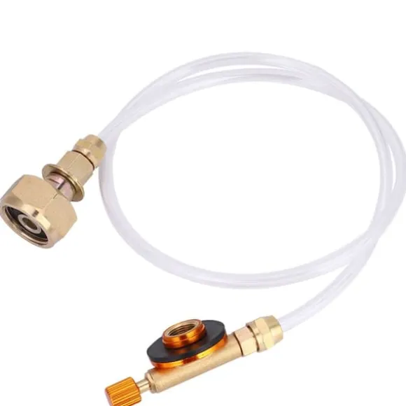 Bärbar gastankomvandlare för utomhuscamping och picknickspis