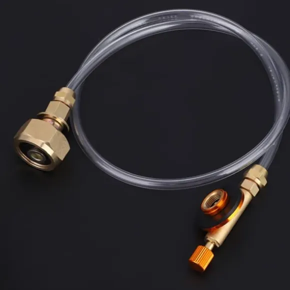 Bärbar gastankomvandlare för utomhuscamping och picknickspis