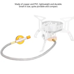 Bärbar gastankomvandlare för utomhuscamping och picknickspis