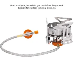 Bärbar gastankomvandlare för utomhuscamping och picknickspis