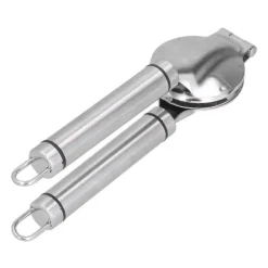 Bärbar korsformad valnötsöppnare i rostfritt stål för hem- och restaurangbruk