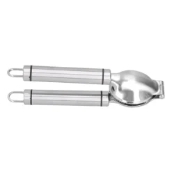 Bärbar korsformad valnötsöppnare i rostfritt stål för hem- och restaurangbruk