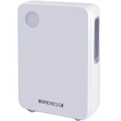 Bärbar Luftavfuktare, 2L Kapacitet, Tyst Drift,VIT