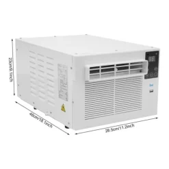 Bärbar Luftkonditionering, 280W, 40-50 dB, AC 220V, Fjärrkontroll, Mått 41,5 x 28,3 x 20,5 cm