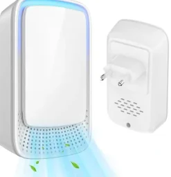 Bärbar Luftrenare med Jonfunktion – Tar Bort Dammpartiklar, Föroreningar & Lukt