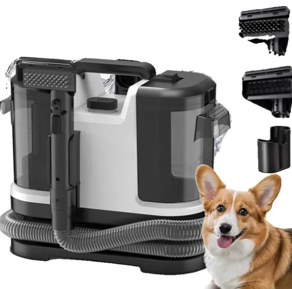 Bärbar Matttvätt, Kraftfull Sugförmåga, Lätt Design,500W-EU Kontakt