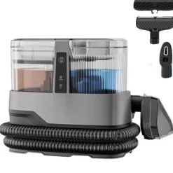 Bärbar Matttvätt, Kraftfull Sugförmåga, Kompakt Design,EU, 600W 17KPa