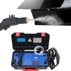 Bärbar ångrengörare, högtrycksångtvätt 3000W, kommersiellt system med automatisk pump