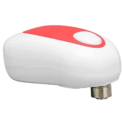 Bärbar One Touch elektrisk konservöppnare - batteridriven, idealisk för seniorer