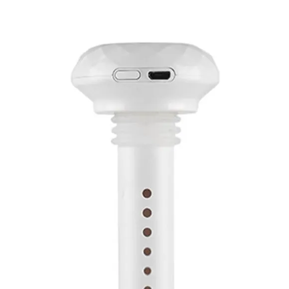 Bärbar vit skrivbordsluftfuktare för hem och bil med hög kapacitet